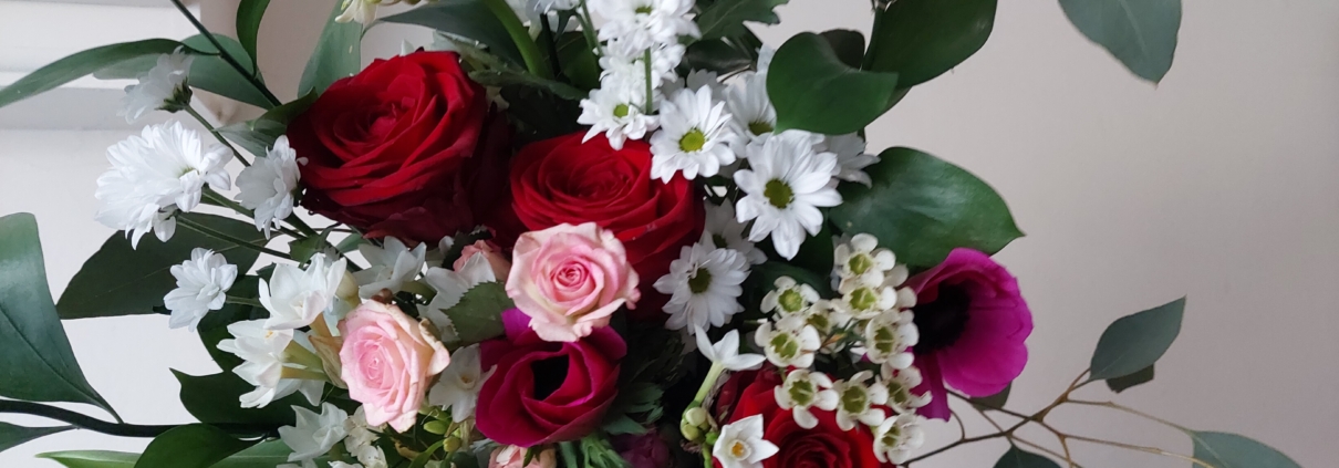 Valentines Flowers and bouquets in Soham, Ely, Fordham, Littleport and Burwell